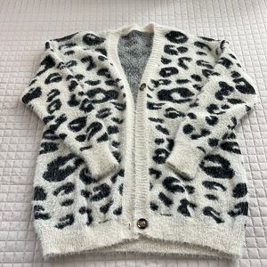 CARDIGAN—GENTLY WORN
